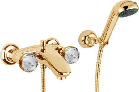 Смеситель Migliore Axo Swarovski ML.AXO-602F Do для ванны с душем 