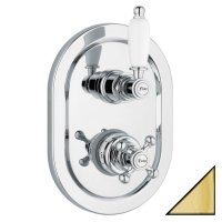 Термостат Cezares Elite ELITE-VDIM2-T-03/24-Bi для ванны с душем, золото