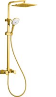 Душевая система WONZON & WOGHAND Shakespeare, Темное золото (WW-654602-DG)