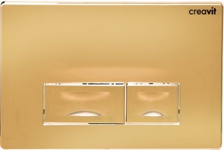Кнопка смыва Creavit Ore GP3005.00 золото 
