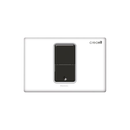 Кнопка смыва Creavit FP8001.00 черно-белая 