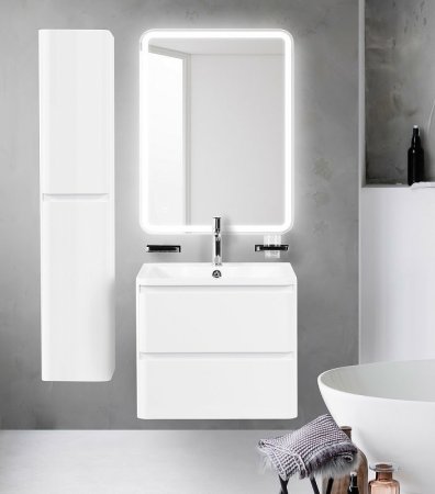 Раковина BelBagno 60 BB600/455-LV-MR-ALR Белая 