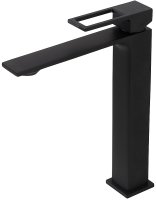 Смеситель для раковины BelBagno Luce LUC-LMC-NERO-W0 Черный матовый Смеситель для раковины BelBagno Luce LUC-LMC-NERO-W0 Черный матовый