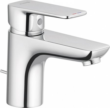 Смеситель Kludi Pure&Style 403820575 для раковины, с донным клапаном 