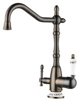 Смеситель для кухонной мойки Zorg Clean Water ZR 312 YF-50-antique