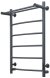 Полотенцесушитель электрический с полочкой (лесенка) Тругор Пэк сп 5 П 80х50 см, графит 