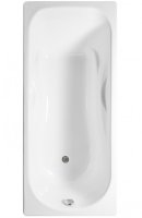Ванна чугунная Tempra Edge 150x75 см. белая