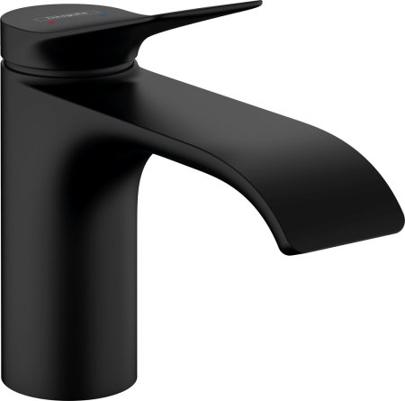 Смеситель Hansgrohe Vivenis 80 75010670 для раковины, черный 