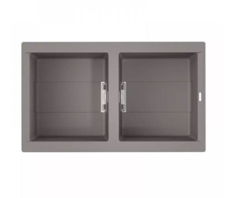 Мойка для кухни Omoikiri Banzen 86-2-GR 4993318 Серая 