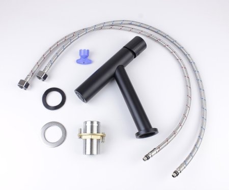 Смеситель для раковины Bronze de Luxe Liberty 102B Черный матовый 