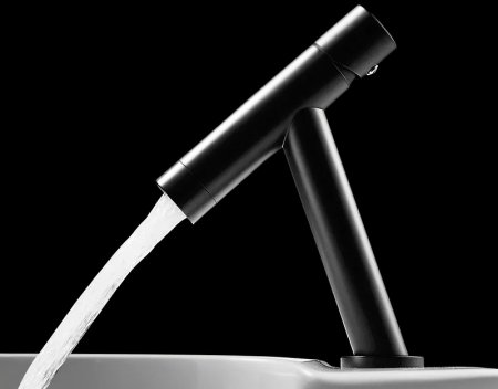 Смеситель для раковины Bronze de Luxe Liberty 102B Черный матовый 