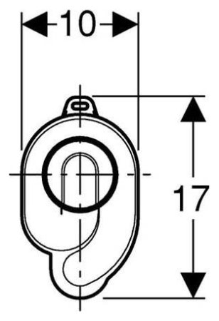 Сифон для писсуара Geberit 152.983.00.1 