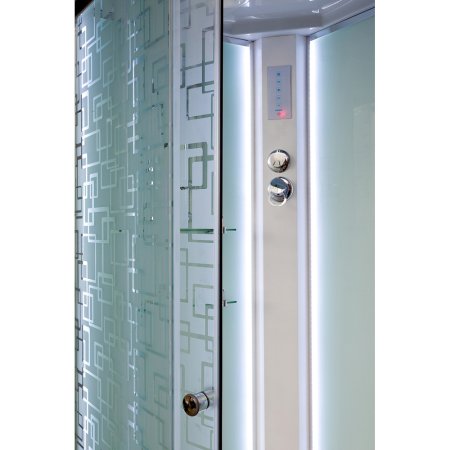 Душевая кабина Deto ЕМ1512 R LED 