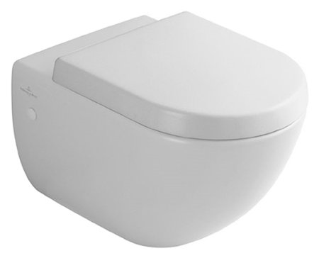 Унитаз подвесной Villeroy & Boch Subway 66001001 альпийский белый 