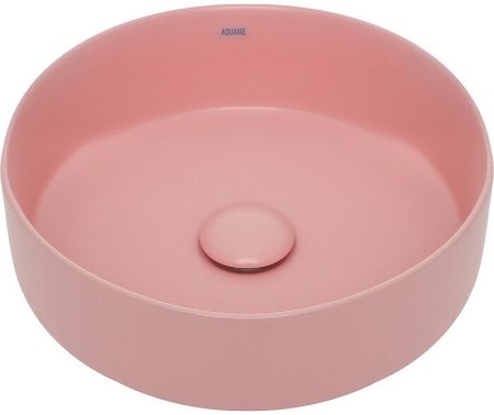 Раковина-чаша AQUAme 36 AQM5012MP Розовая матовая 
