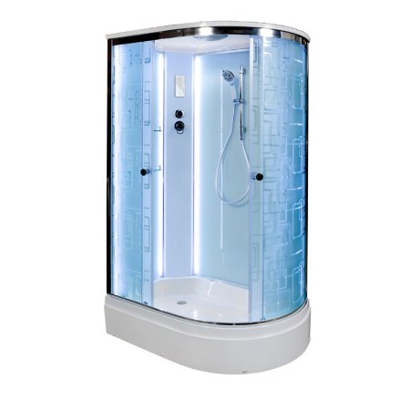 Душевая кабина Deto ЕМ2712 L LED 
