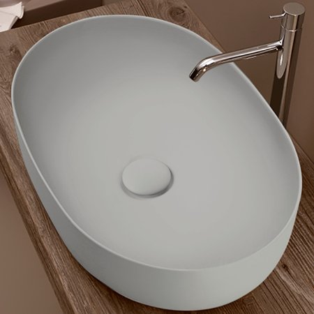 Раковина-чаша Kerasan Nolita 60 534359 Grigio matt 
