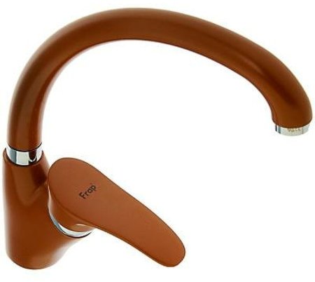Смеситель для кухни Frap F4101-14 Коричневый 