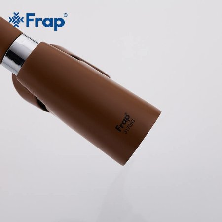 Смеситель для кухни Frap F4101-14 Коричневый 