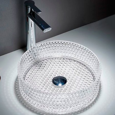 Раковина-чаша Comforty 36 GL01 00-00011840 Прозрачная 