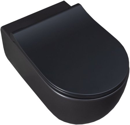 Унитаз Allen Brau Priority 4.31001.31 подвесной Черный матовый без сиденья 