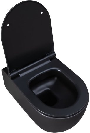 Унитаз Allen Brau Priority 4.31001.31 подвесной Черный матовый без сиденья 