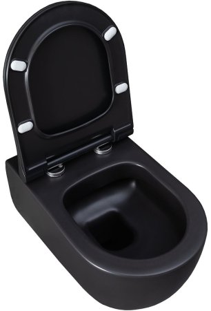 Унитаз Allen Brau Priority 4.31001.31 подвесной Черный матовый без сиденья 