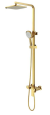 Душевая система D&K Berlin Touro DA1433703A01 Золото 