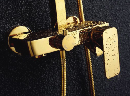 Душевая система D&K Berlin Touro DA1433703A01 Золото 