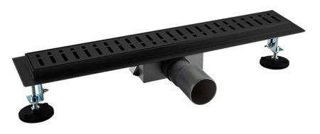 Душевой лоток Gappo G85007-36 черный 500x70 мм 