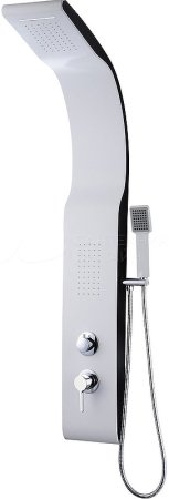 Душевая панель Black&White Stellar Wind W12 1200000 Белая Черная 