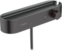 Смеситель для душа Hansgrohe ShowerTabletSelect 400 24360670 с термостатом Черный матовый