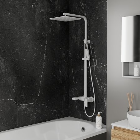 Душевая система D&K Bayern Liszt DA1513708A04 Белый матовый 