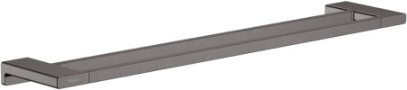 Полотенцедержатель Hansgrohe AddStoris 41743340 двойной Шлифованный черный хром 