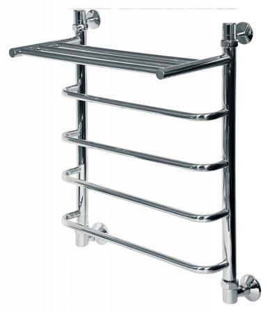 Полотенцесушитель водяной Ника Quadro Л90 ВП 60/50-5 с полкой 