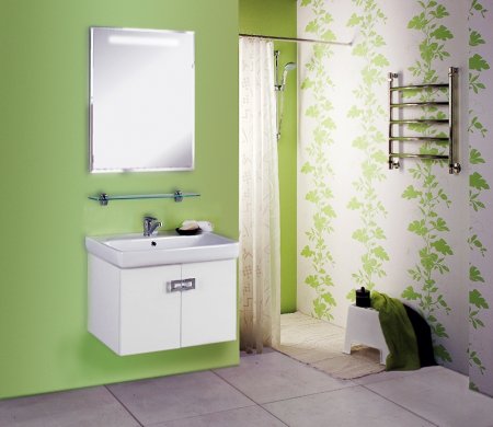 Тумба под раковину Aquaton Оптима 67 1A124101OP010 подвесная Белая 