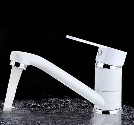 Смеситель для кухни Frap H41 F4541 Белый Хром 