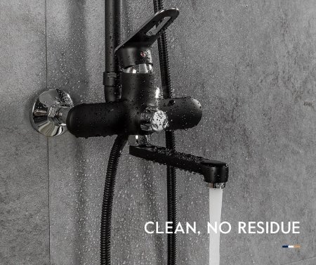 Душевая система Frap H49-6 F2449-6 Черная матовая Хром 