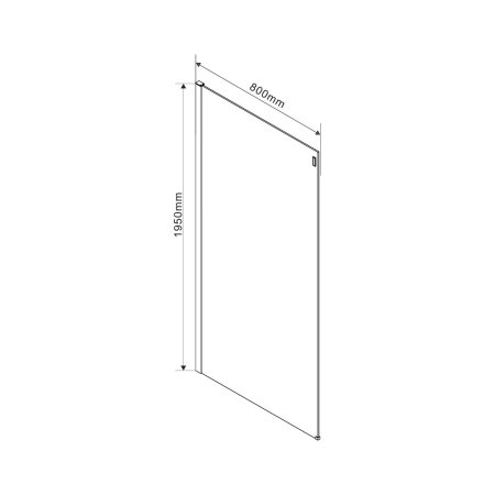 Душевой уголок Vincea Como VSR-1C8014CL 140х80 см. хром 