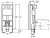 Инсталляция Roca Duplo WC 890090020 для унитаза со смывным бачком без клавиши смыва 