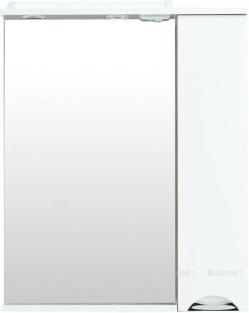 Зеркало-шкаф Aquanet Гретта 70 светлый дуб 