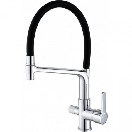 Смеситель для кухни с гибким изливом HANSEN HL15075C Хром 