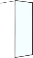Душевая перегородка Azario Richmond Walk-in 90 AZ-NAG 6310 900 Black профиль Черный стекло прозрачное