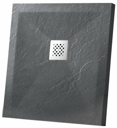 Душевой поддон из искусственного камня Vincea 160x90 VST-4SR9016A Антрацит 