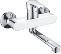 Настенный смеситель для кухни Shevanik S5693, хром