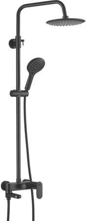 Душевая система Shevanik S8736H, черный 