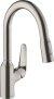 Смеситель Hansgrohe Focus M42 71801800 для кухонной мойки, сталь 