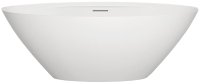 Ванна из искусственного камня Salini Diva 180х85 102221M Белая матовая