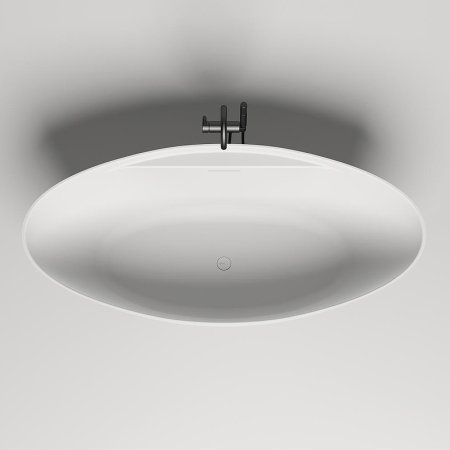 Ванна из искусственного камня Salini Diva 180х85 102221M Белая матовая 