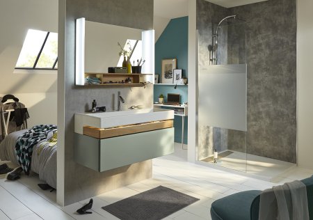 Раковина Jacob Delafon Terrace EXC9112 100 см с подсветкой 